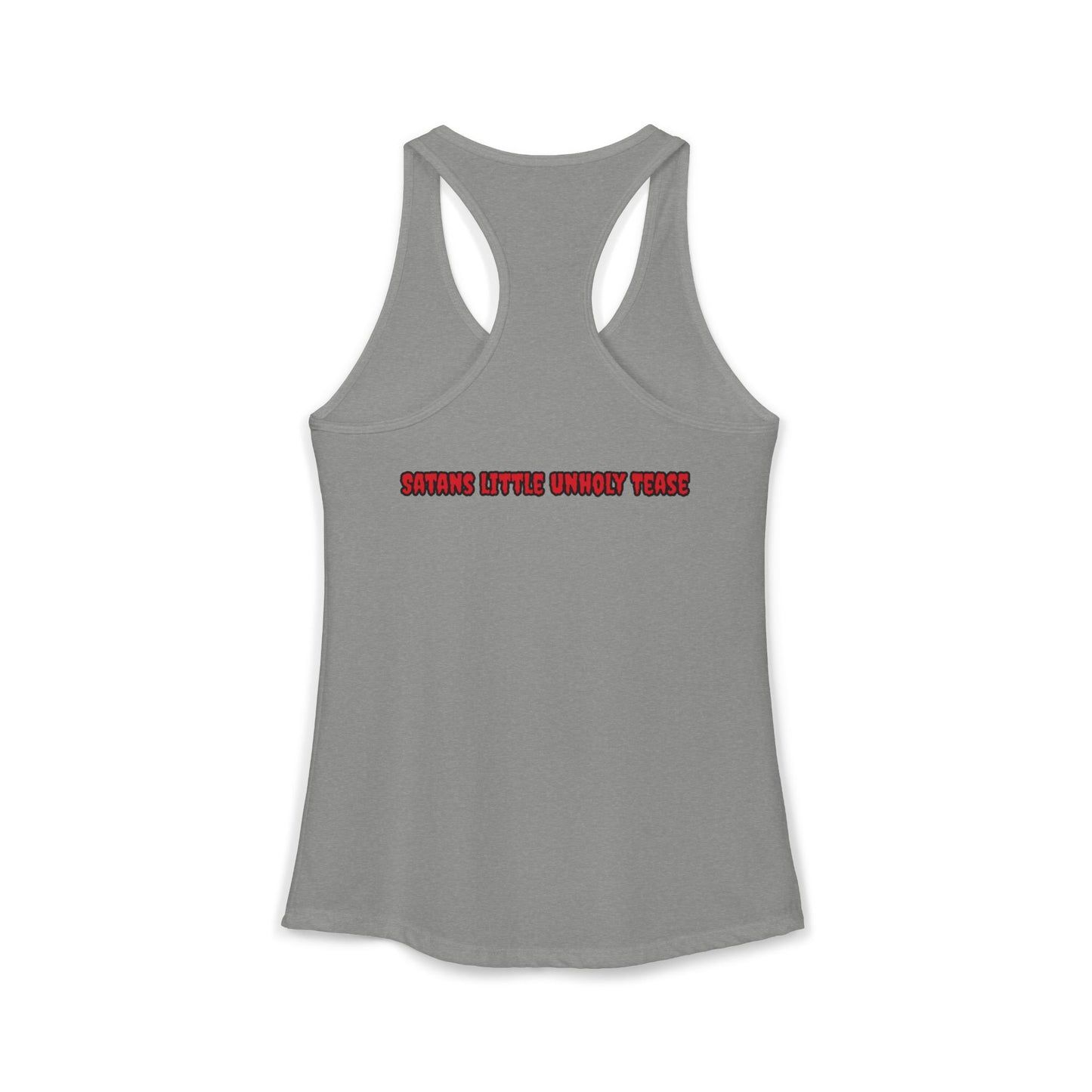 Red Devil 'SLUT' Women's Ideal Racerback Tank