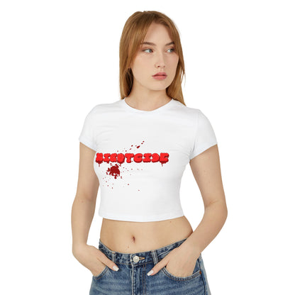 Bloody  Bigotcide Graphic Baby Tee