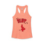 Red Devil 'SLUT' Women's Ideal Racerback Tank