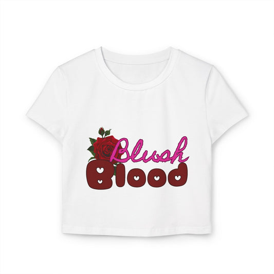 Blush and Blood Graphic Baby Tee