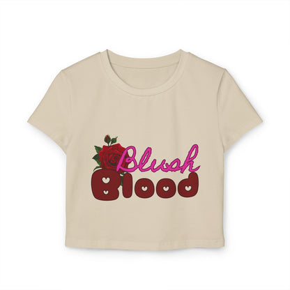 Blush and Blood Graphic Baby Tee