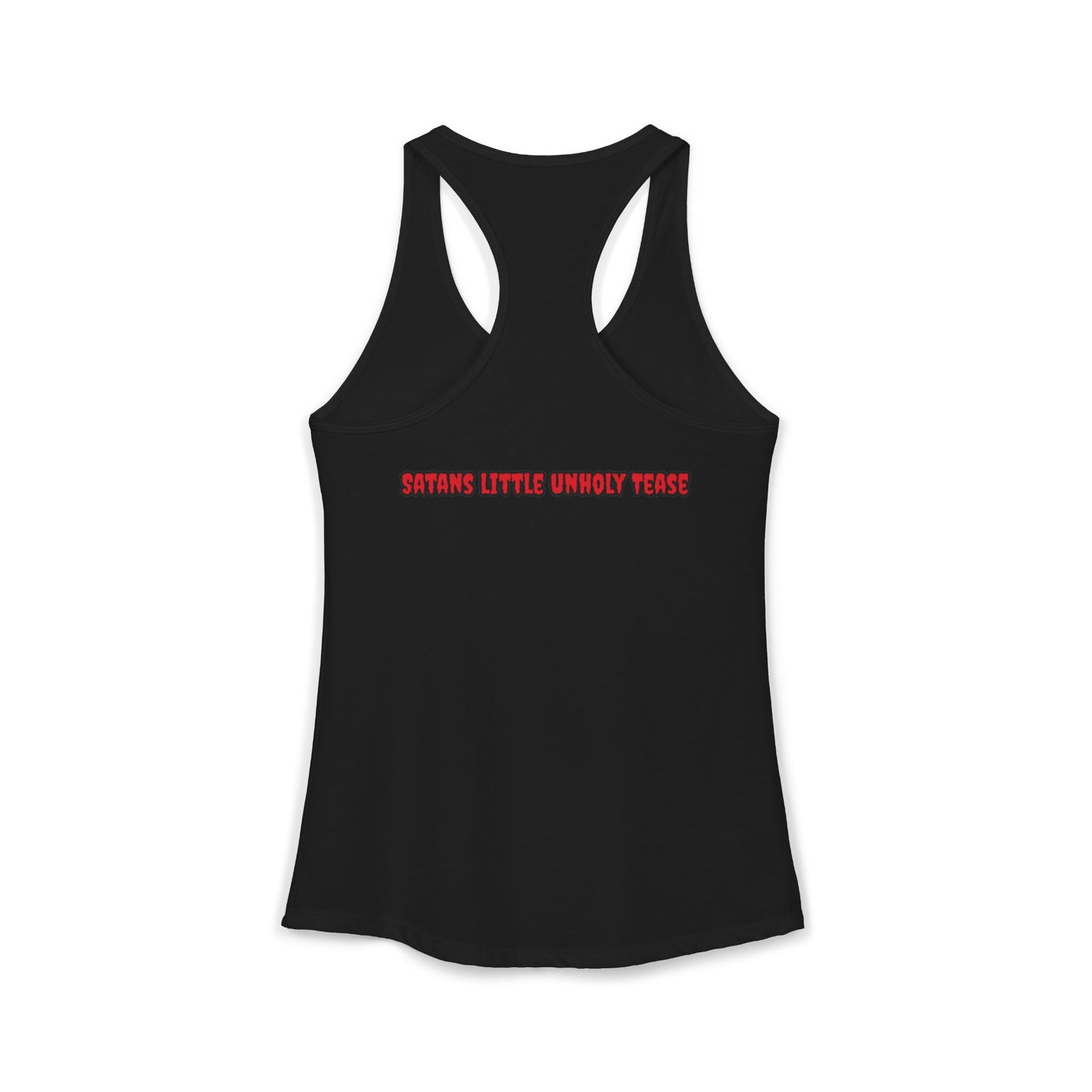Red Devil 'SLUT' Women's Ideal Racerback Tank