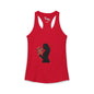 TWD Floral Silhouette Women's Ideal Racerback Tank