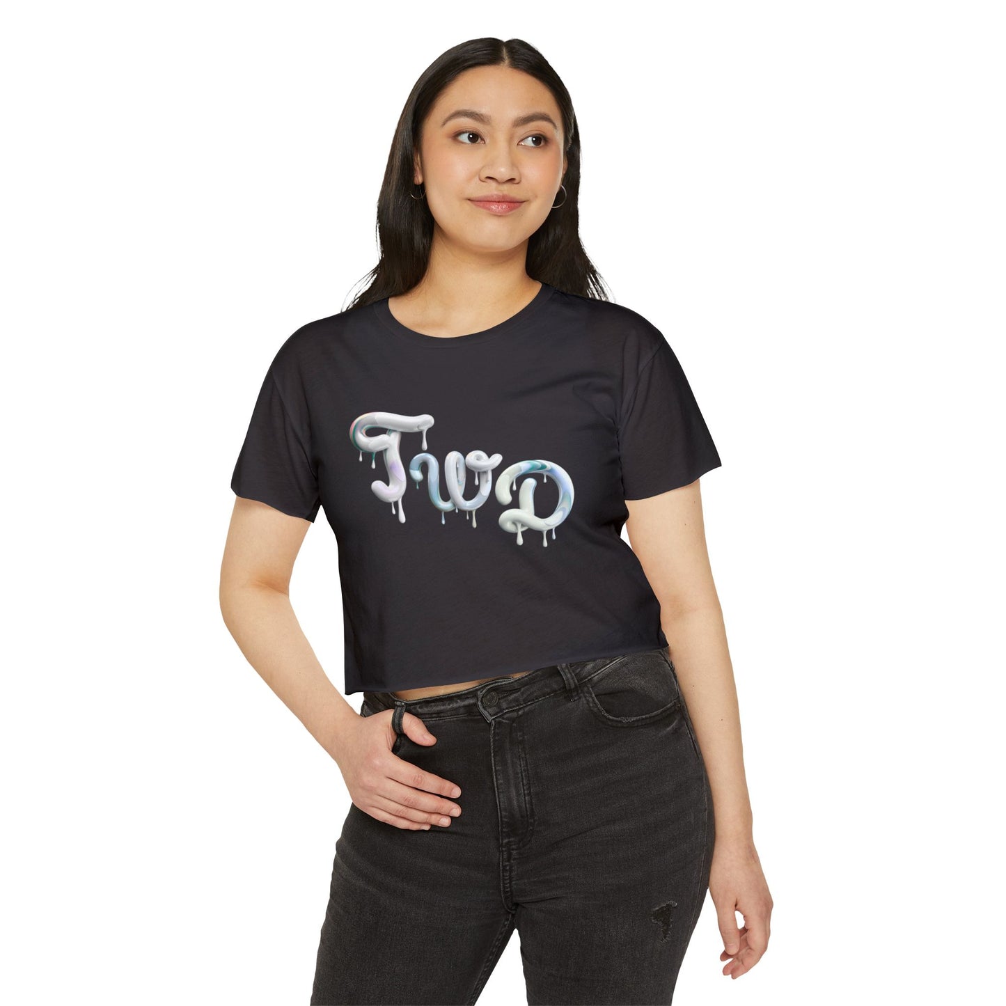 Totally Wonderful Day Crop Top — TWD Festival Tee