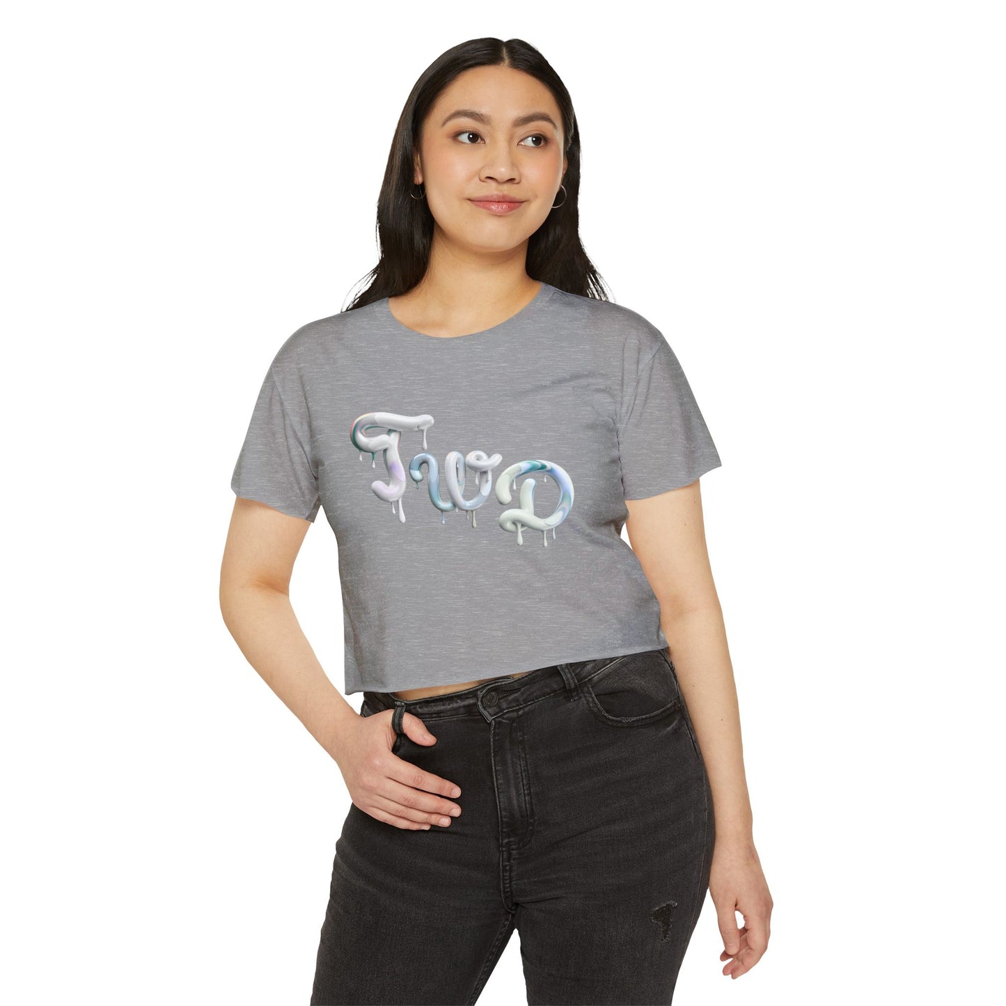Totally Wonderful Day Crop Top — TWD Festival Tee