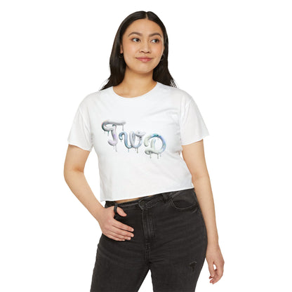 Totally Wonderful Day Crop Top — TWD Festival Tee