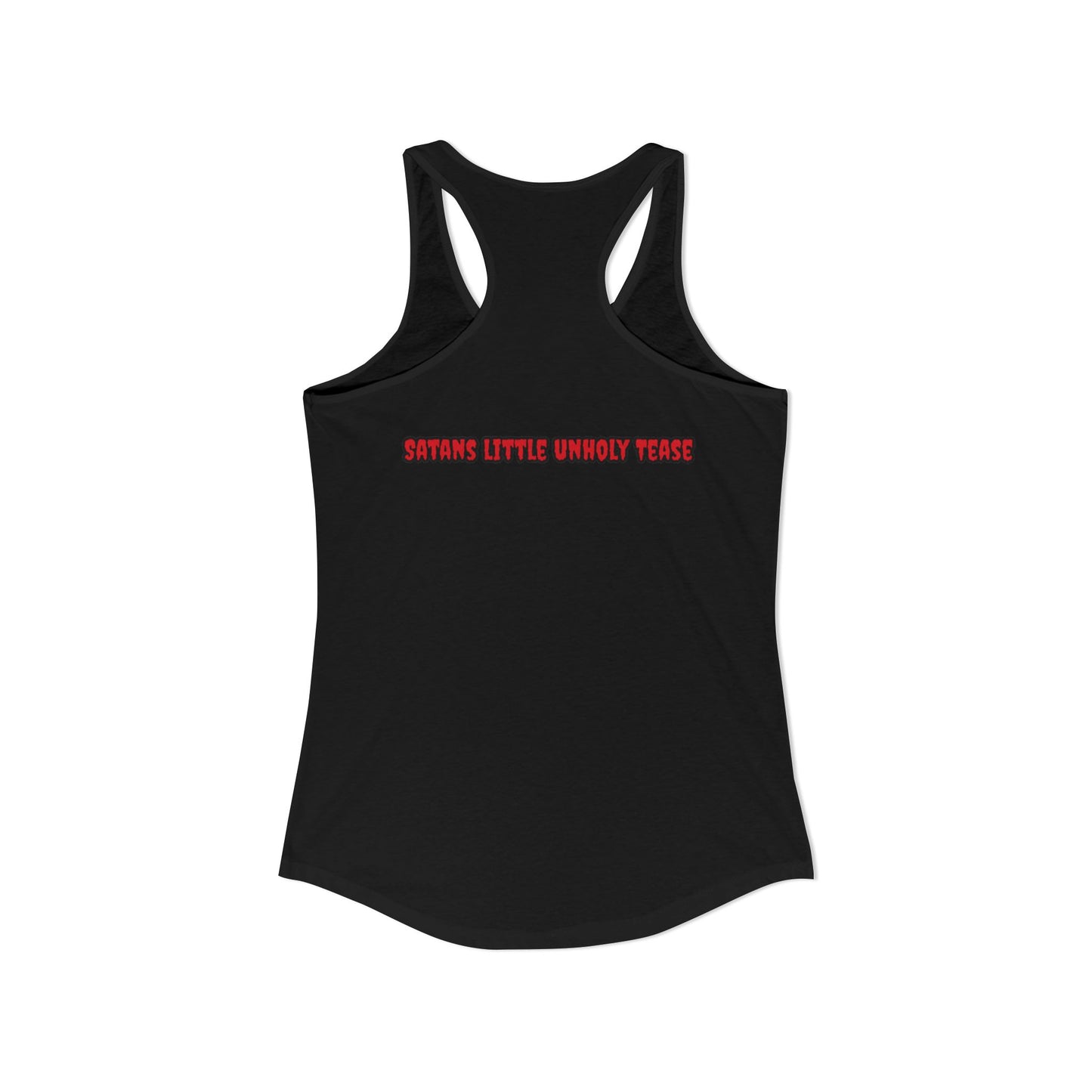 Red Devil 'SLUT' Women's Ideal Racerback Tank