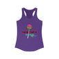 Candy Coated Skull Racerback Tank