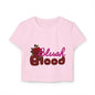 Blush and Blood Graphic Baby Tee
