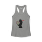 TWD Floral Silhouette Women's Ideal Racerback Tank