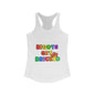 Bigots Get Bricked Racerback Tank