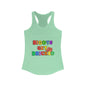 Bigots Get Bricked Racerback Tank