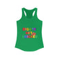 Bigots Get Bricked Racerback Tank