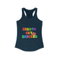 Bigots Get Bricked Racerback Tank