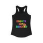 Bigots Get Bricked Racerback Tank