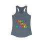 Bigots Get Bricked Racerback Tank