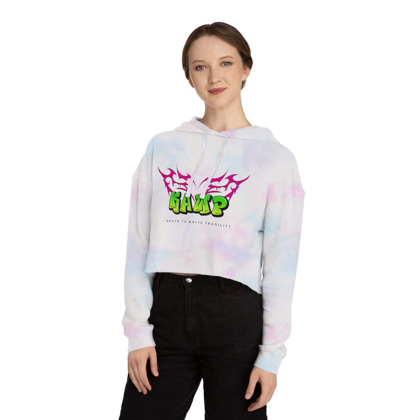 Women’s Cropped KAWP Hooded Sweatshirt