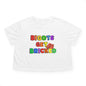 Bigots Get Bricked Women's Flowy Cropped Tee