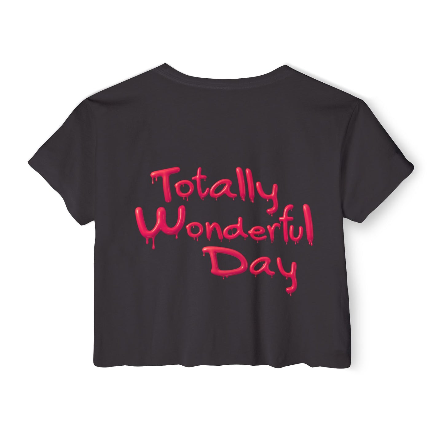 Totally Wonderful Day Crop Top — TWD Festival Tee