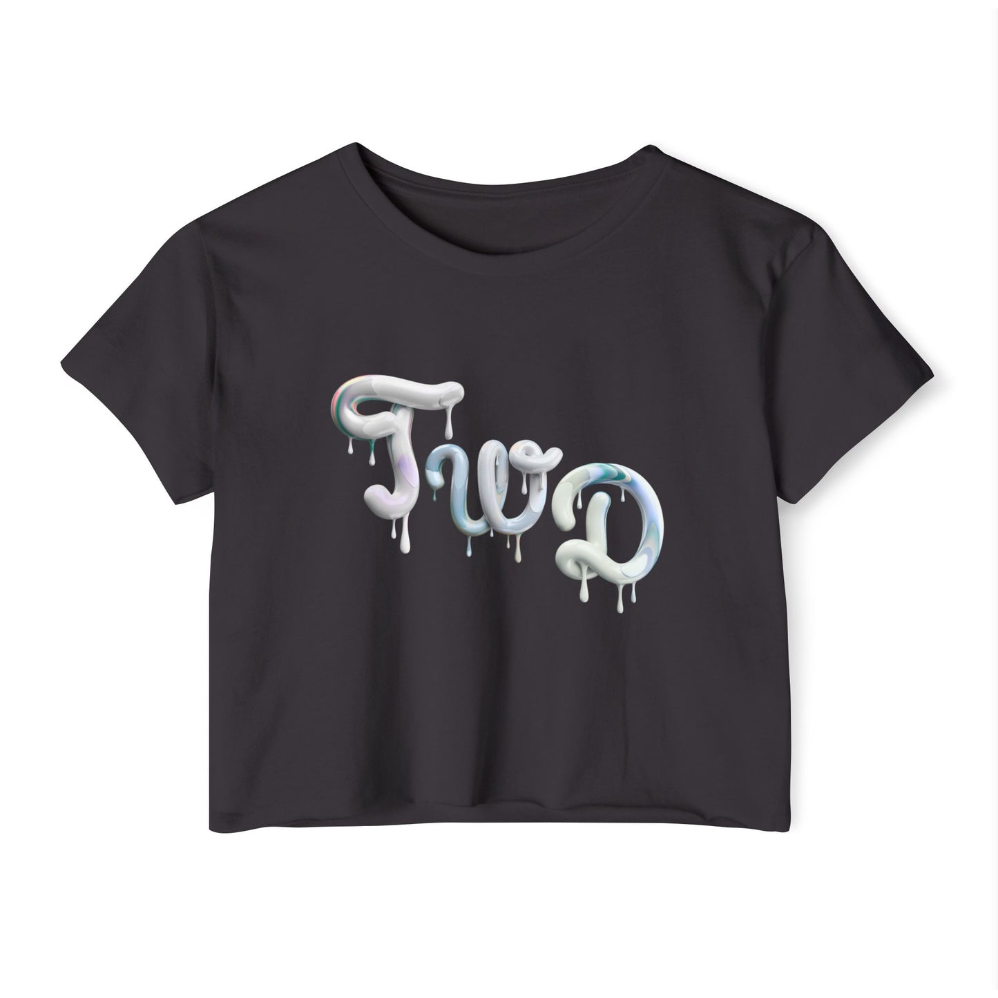 Totally Wonderful Day Crop Top — TWD Festival Tee