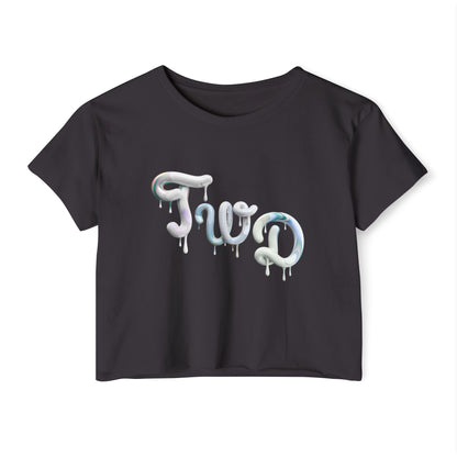Totally Wonderful Day Crop Top — TWD Festival Tee