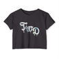 Totally Wonderful Day Crop Top — TWD Festival Tee