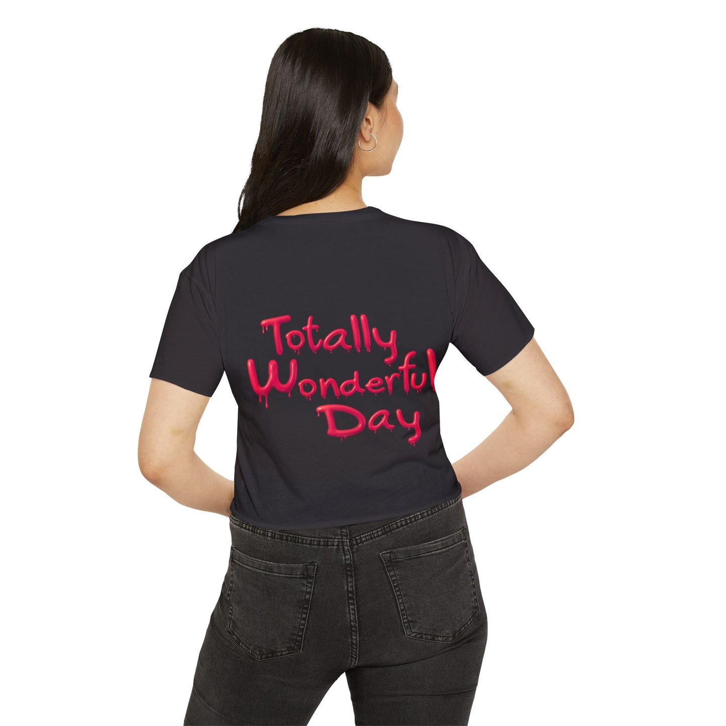 Totally Wonderful Day Crop Top — TWD Festival Tee