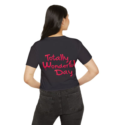 Totally Wonderful Day Crop Top — TWD Festival Tee