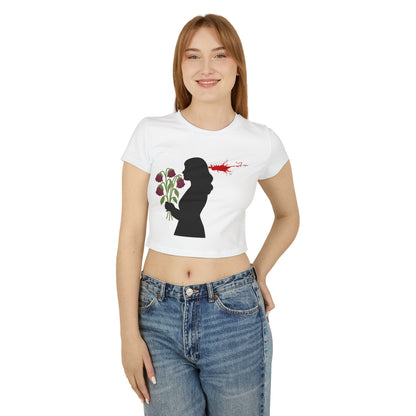 Totally Wonderful Day Graphic Women's Baby Tee
