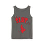 Red Devil 'SLUT' Unisex Garment-Dyed Tank Top
