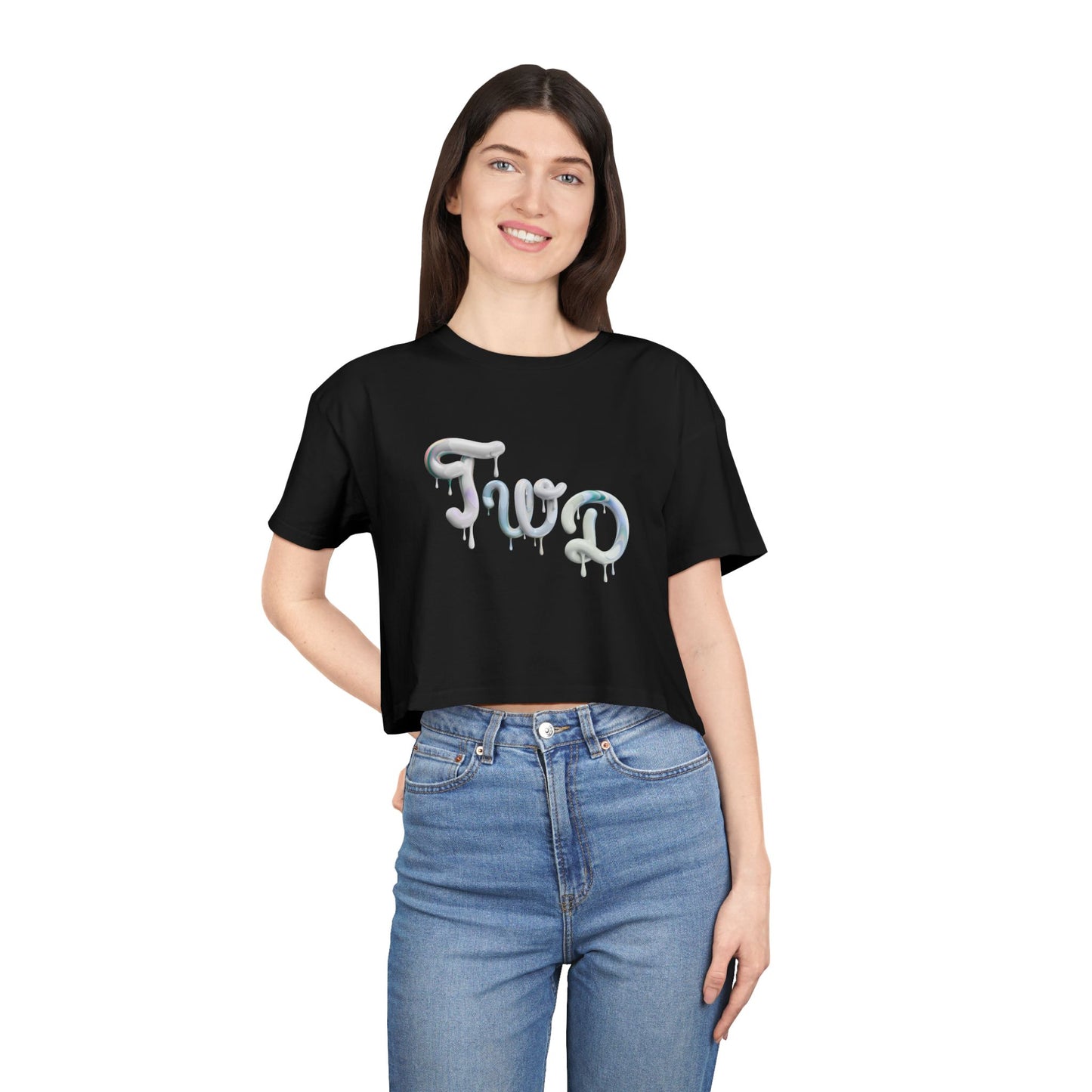 TWD Women's Crop Tee