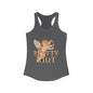 Pretty When We Riot Women's Racerback Tank