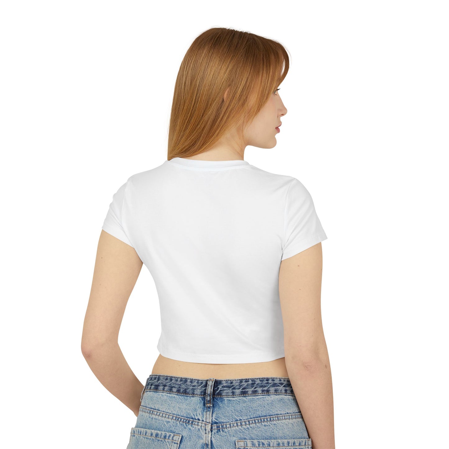 Red Devil 'SLUT' Graphic Women's Baby Tee