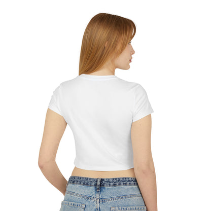 Red Devil 'SLUT' Graphic Women's Baby Tee
