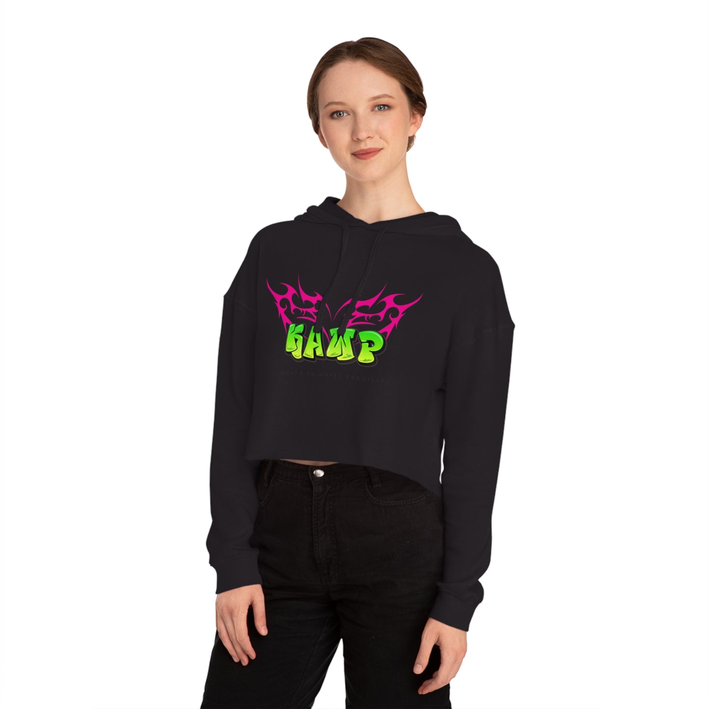 Women’s Cropped KAWP Hooded Sweatshirt