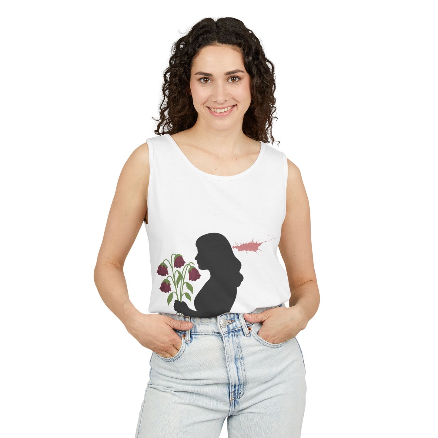 Totally Wonderful Day Unisex Garment-Dyed Tank Top
