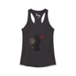 TWD Floral Silhouette Women's Ideal Racerback Tank