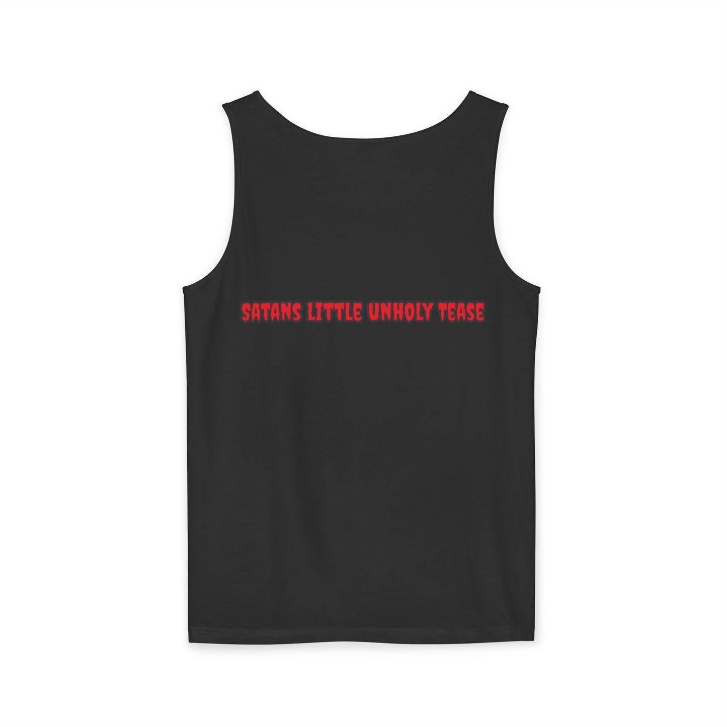 Red Devil 'SLUT' Unisex Garment-Dyed Tank Top