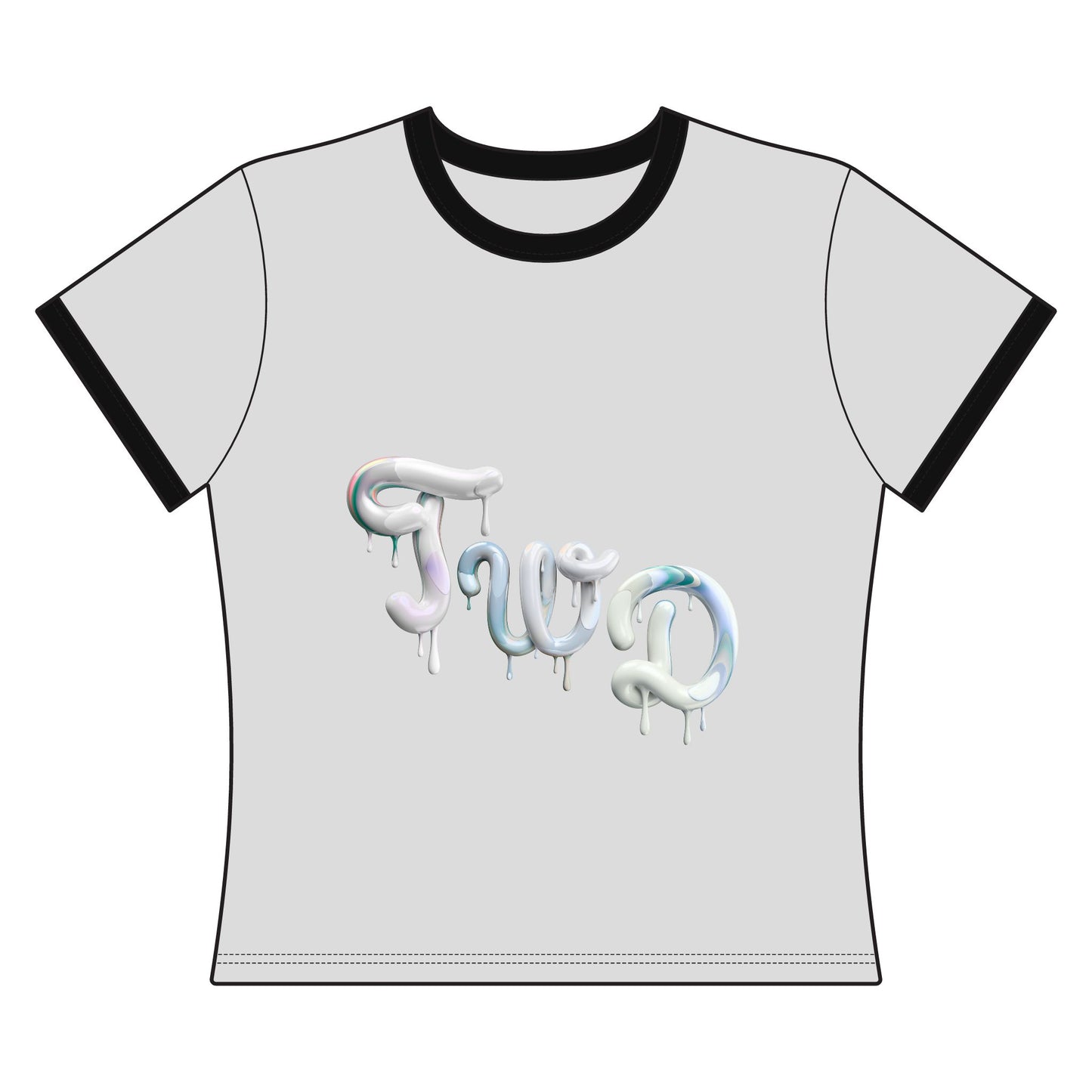 TWD Women's Ringer Tee