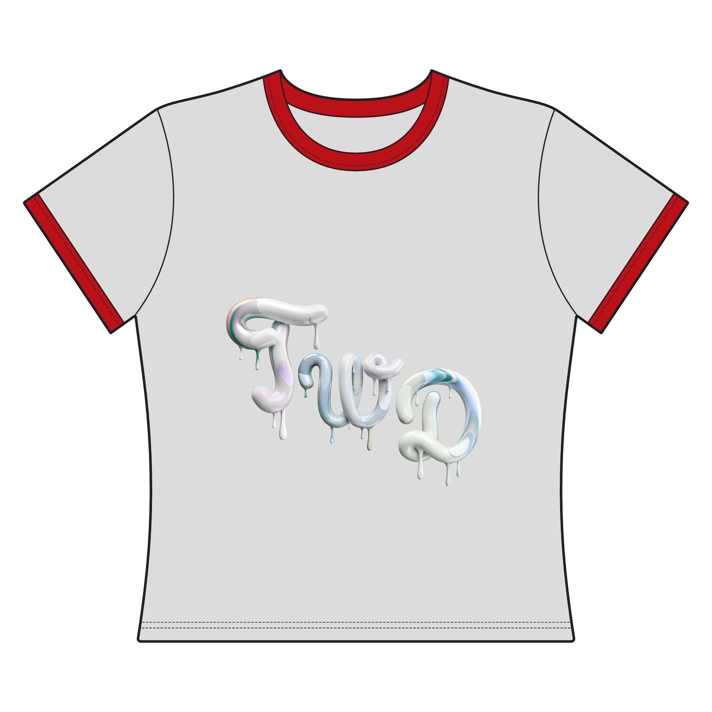 TWD Women's Ringer Tee
