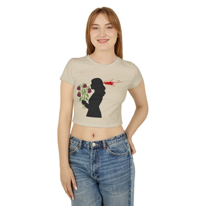 Totally Wonderful Day Graphic Women's Baby Tee