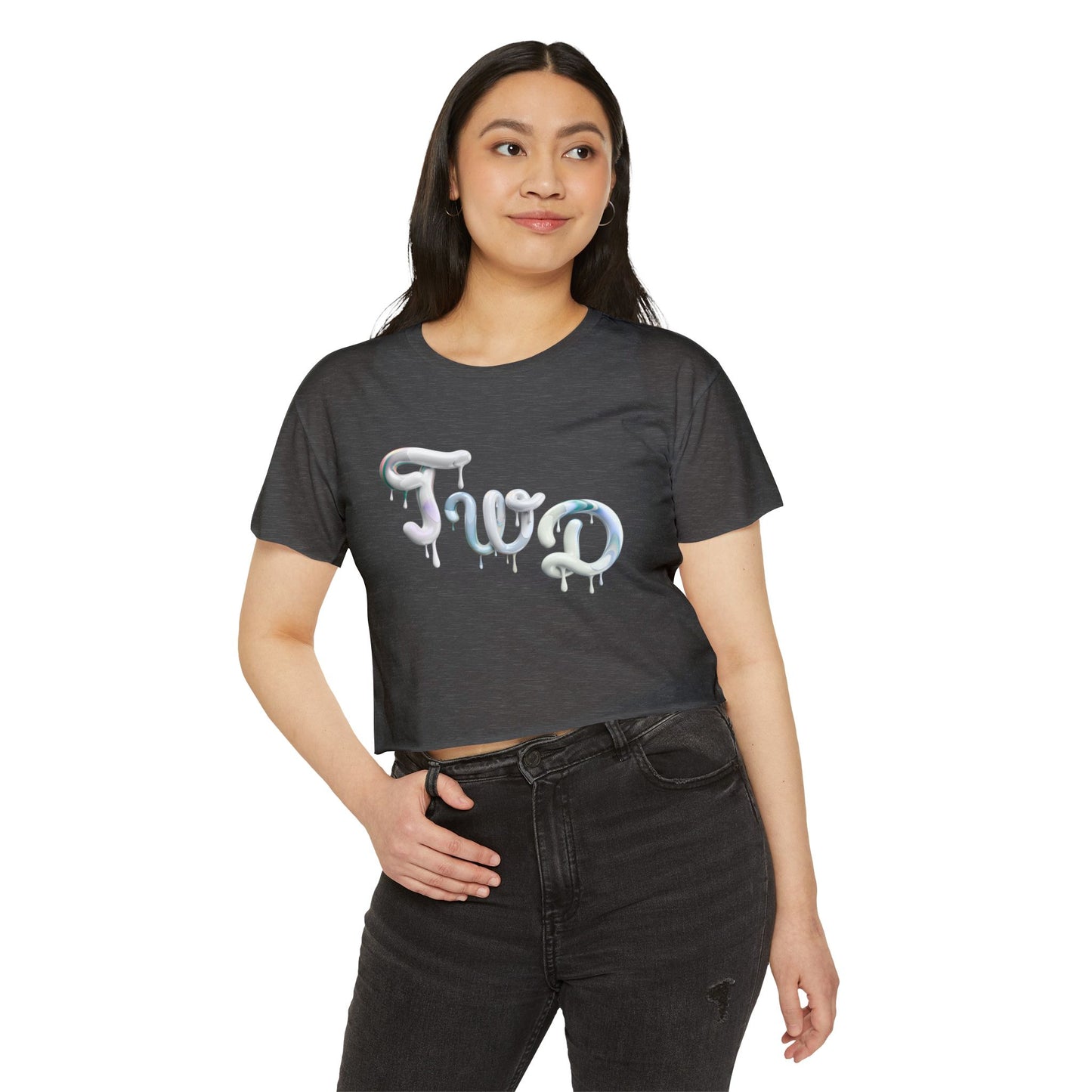 Totally Wonderful Day Crop Top — TWD Festival Tee