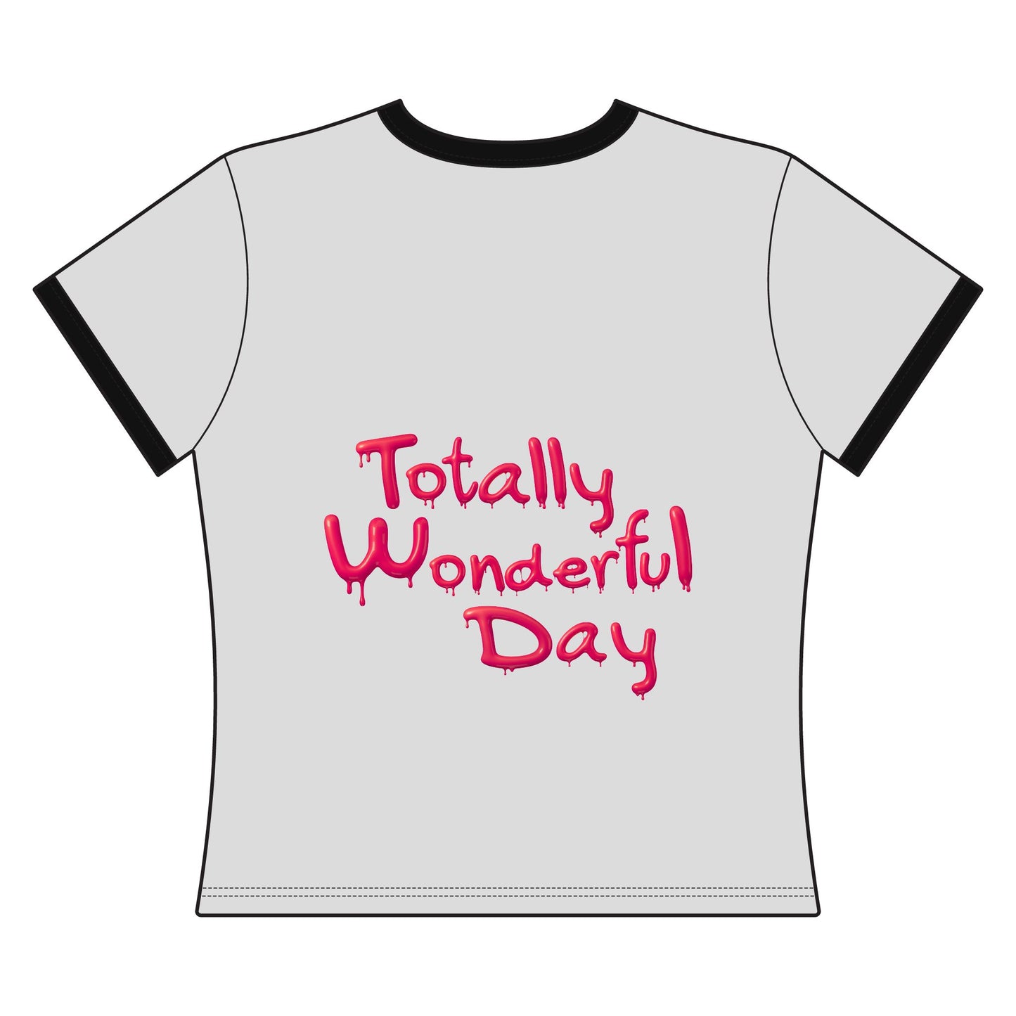 TWD Women's Ringer Tee