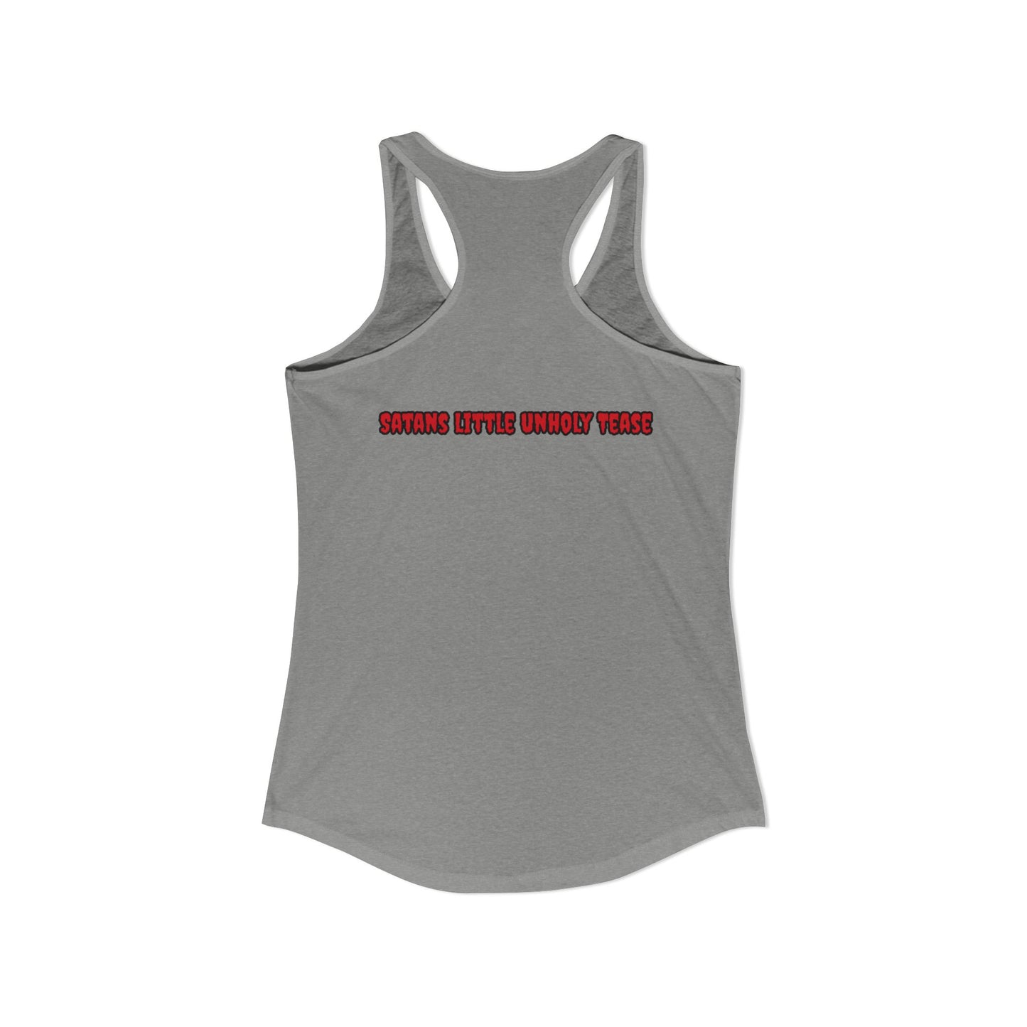 Red Devil 'SLUT' Women's Ideal Racerback Tank