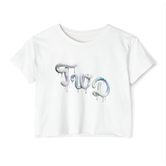 Totally Wonderful Day Crop Top — TWD Festival Tee