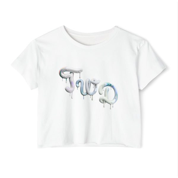 Totally Wonderful Day Crop Top — TWD Festival Tee