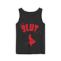 Red Devil 'SLUT' Unisex Garment-Dyed Tank Top