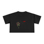 Totally Wonderful Day Woman Silhouette Women's Crop Tee