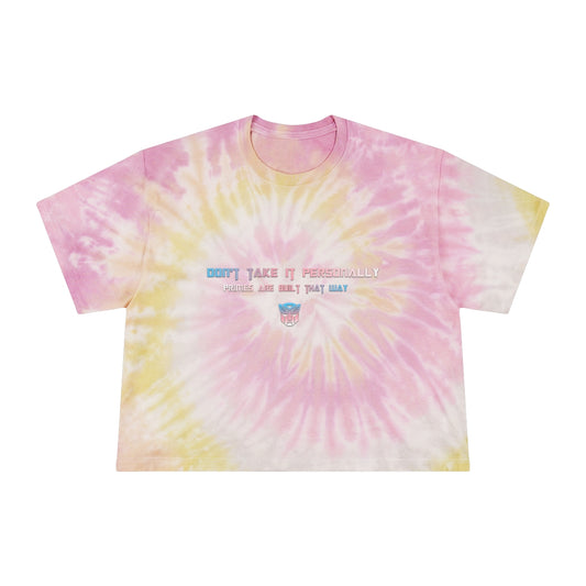 Bad Bitch Arcee Women's Tie-Dye Crop Tee