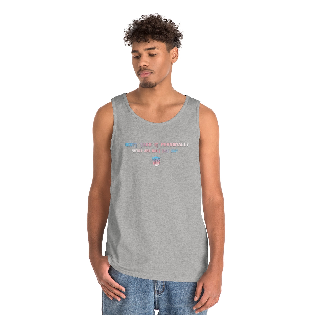 Unisex Bad Bitch Heavy Cotton Tank Top